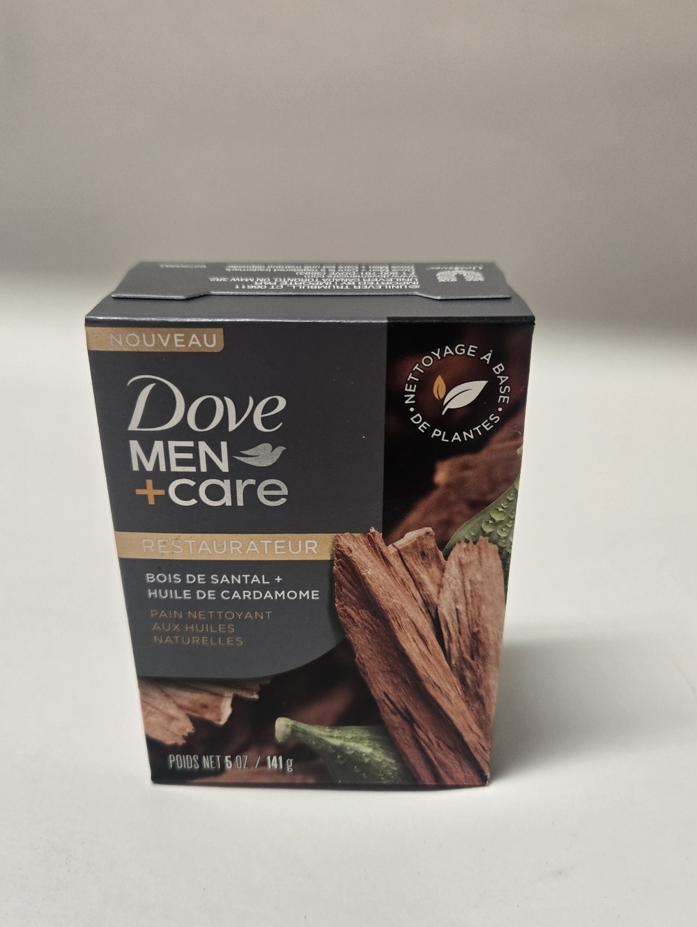 Dove Men+Care Sandalwood & Cardamom Cleansing Soap - Brown